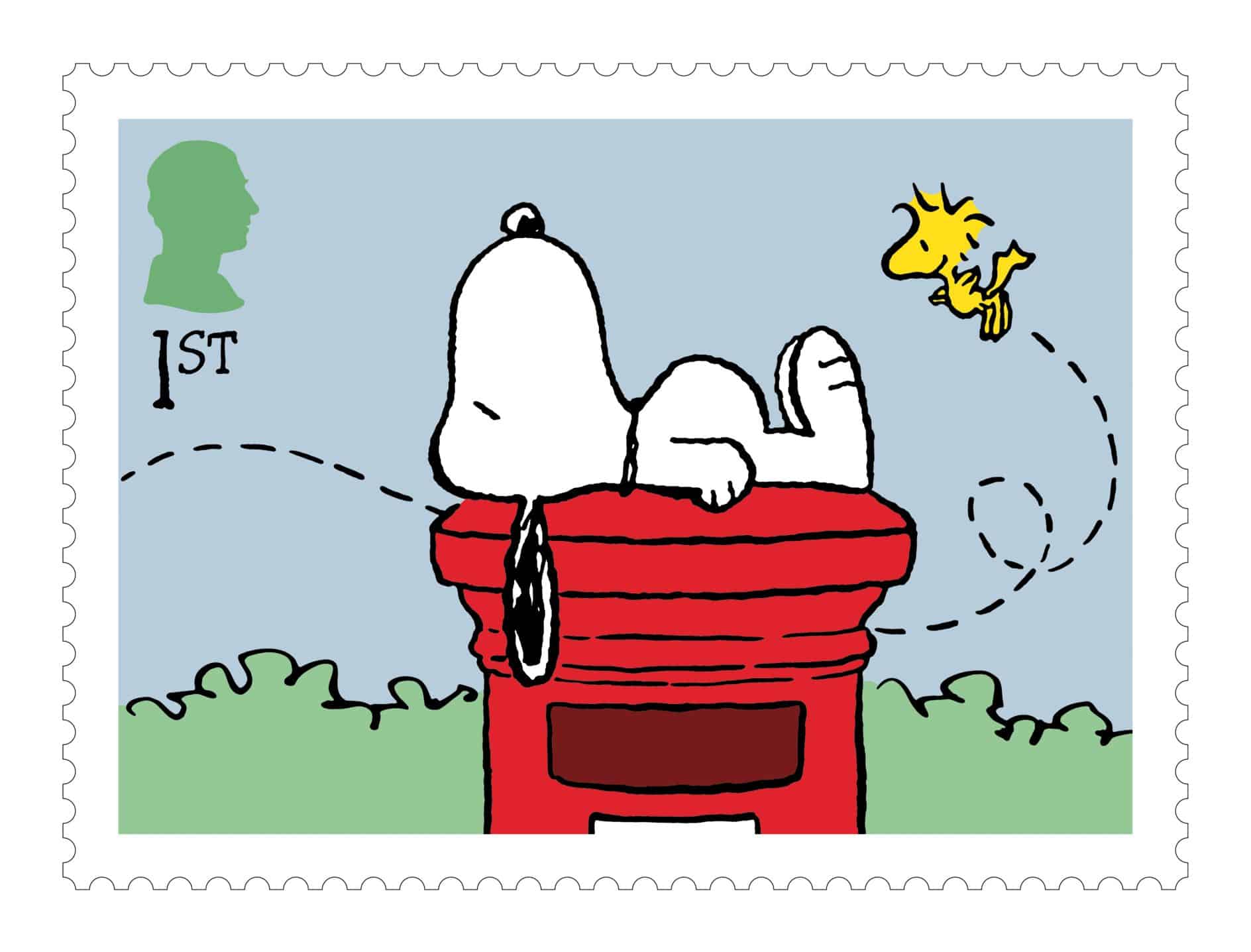Peanuts celebra 75 años con una colección especial de estampillas de Royal Mail 8