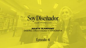Julieta Ulanovsky, diseñadora gráfica y creadora de la tipografía Montserrat, en Soy Diseñador. Copiar texto ALT