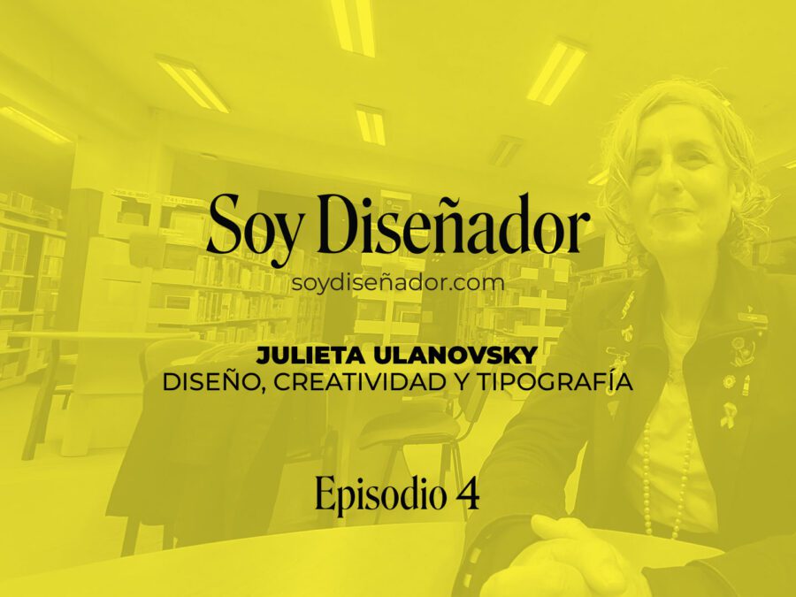 Julieta Ulanovsky, diseñadora gráfica y creadora de la tipografía Montserrat, en Soy Diseñador. Copiar texto ALT